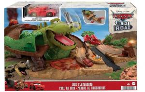 Disney Mattel Track Cars Dinosaur Cars Dino HNL99 Молния МакКуин Auta