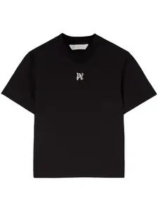 Футболка с монограммой DG PALM ANGELS, черный