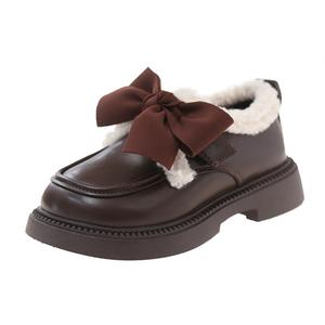 Детские кожаные туфли Kids ROBINHOOD, коричневый
