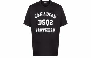 Футболка с логотипом DSQUARED 2, черный