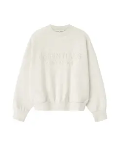 Тисненая классическая толстовка Rundhals Fear Of God, бежевый