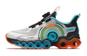 Детские кроссовки GS Low-top Silver Black And White Anta Kids, черно-белый