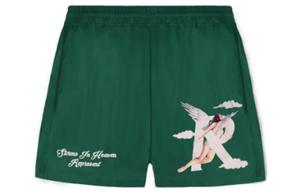 Повседневные шорты мужские зеленые REPRESENT