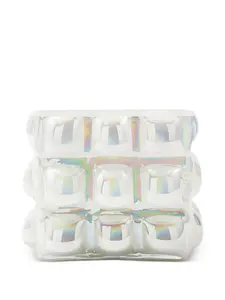 Ваза с переливчатым эффектом, 17,5х24х19 см, Polspotten, белый