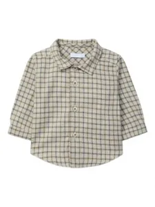 Рубашка в клетку Laranjinha, нейтральный