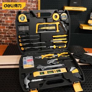 Deli Комплексный ремонтный набор Набор ручных инструментов Ящик для инструментов Набор аппаратных средств Набор из 37 предметов DL5965