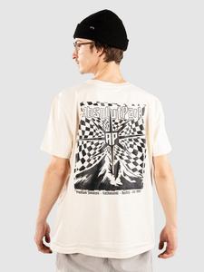 Футболка Absolut Park Chequered Boom T-Shirt, natural raw