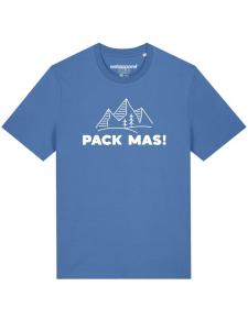 Футболка wat? Apparel, цвет bright blue