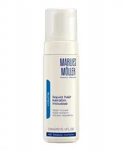 Жидкий кератин пена Liquid Hair Repair Care Mousse Marlies Möller