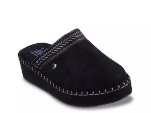 Уютные босоножки-клоги Wedge Clog Skechers, Black