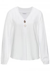 Блуза LASCANA, белый