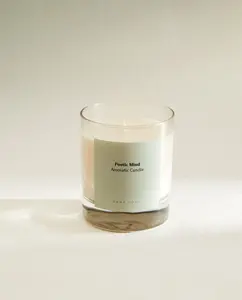 (200 г) ароматическая свеча «Поэтический разум» Zara Home, розовый