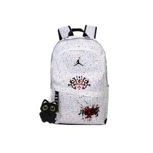 Jordan Большой унисекс рюкзак из полиэстера, Light Gray