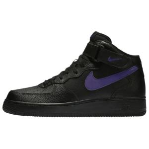 Nike Кроссовки Air Force 1 Mid top для скейтбординга мужские черные
