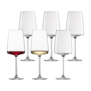 Бокал для вина Weingläser Vivid Senses 535 ml 6er Set прозрачный Zwiesel Glas, прозрачный