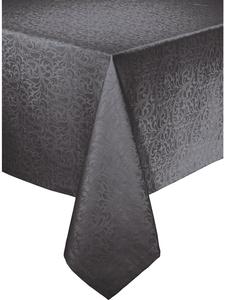 Erwin Müller Жаккардовая скатерть из смесовой хлопчатобумажной ткани цвета «хамм» антрацитового оттенка