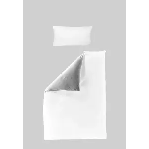 [T] Двустороннее постельное белье BIERBAUM «Modern Plain, производство Германия, высококачественное качество Renforcé из 100% хлопка, постельное белье и наволочка на молнии, сертифицированы STANDARD 100 by OEKO-TEX, можно использовать круглый год» (2 шт.