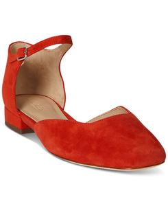 Женские балетки "Эмелли Мэри Джейн" Lauren Ralph Lauren, Bright Vermilion