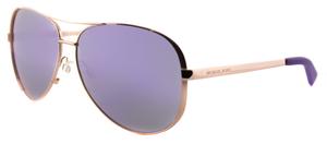 Солнцезащитные очки-авиаторы Michael Kors Chelsea MK 5004 10034V унисекс, золотой