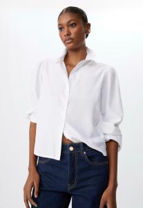 Блуза Stradivarius Button-down blouse, White