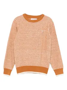 Свитер с круглым вырезом TRUSSARDI JUNIOR, нейтральный