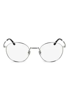 Очки в круглой оправе Lacoste, серебристый