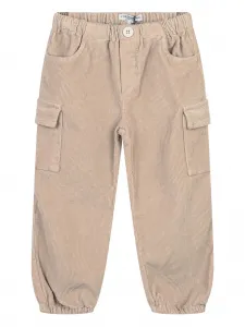 Вельветовые брюки-карго L'Orsobruno, бежевый