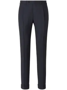 Шерстяные брюки Canali, синий