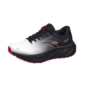 Амортизирующие износостойкие низкие повседневные кроссовки для бега Men's ANTA, слоновая кость/черный/золотой