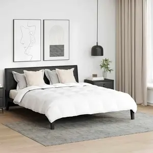 Комплект постельного белья Winter Furniture с подушками, 3 предмета, белый, 200 x 220 см - Duvets 3376903 vidaXL