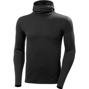 Толстовка Lifa Merino Midweight с капюшоном Hellyhansen, черный