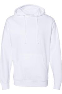 Толстовка с капюшоном средней толщины от Independent Trading Co Independent Trading Co., белый