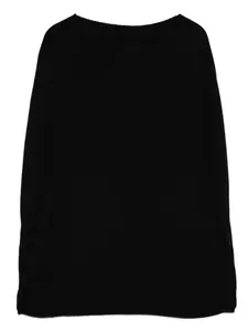 Топ Solange Knit с вырезом-лодочкой Liviana Conti, черный