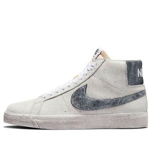 Кроссовки zoom blazer mid premium sb 'faded pack - grey fog black' Nike, мультиколор