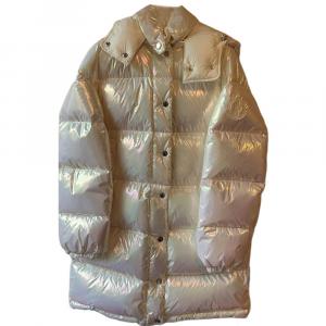 Moncler Пуховик унисекс белый