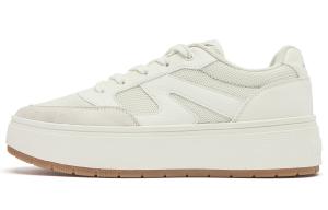 Кроссовки для скейтбординга Moon White 1.0 женские с низким верхом цвета слоновой кости Qiaodan