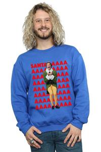 Толстовка Buddy Santa Scream Elf, синий
