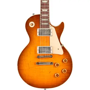 Электрогитара Gibson Custom Murphy Lab 1959 Les Paul Standard Reissue Heavy Aged в цвете Golden Poppy Burst