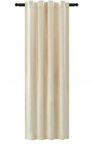 WOLTU Плотные шторы с рюшами на ленте 300 г/м² плотные бархатные плотные шторы бежевые 140х245 см (1 шт.) VH6070hsd, бежевый