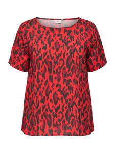 Блуза ONLY Carmakoma CARHarmony, цвет bright red/Dark red