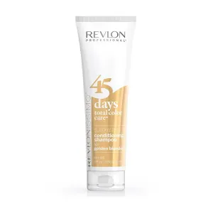Шампунь-кондиционер для окрашенных волос 45 Days Total Color Care Revlon Color, цвет golden blondes
