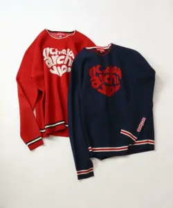 Вязаный свитер из шерстяной смеси с логотипом в виде сердца Archivio, цвет Navy (060)