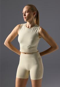 Топ SEAMLESS VEST TOP Even&Odd active, бежевый