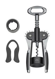 Винный набор, 3 шт Cilio, черный