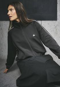 Толстовка Karen by Simonsen Zip-up sweatshirt, Meteorite/Black