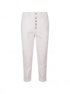 Джинсы на пуговицах Koons Dondup, розовый