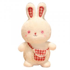 Очаровательная пасторальная утка, жемчужный кролик плюшевая кукла 25см/30см высота 25см/30см длина Fox fairy