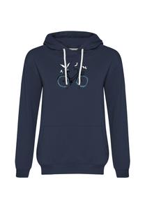 Толстовка GREENBOMB Bike Seagulls, темно-синий