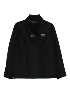 Пальто на застежках-тогглах Juun.J, черный