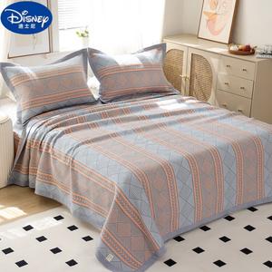 Disney Комплект постельного белья из хлопкового муслина, 3 предмета (покрывало 250х230 см + наволочки), цвет Diamond-Shaped Malt